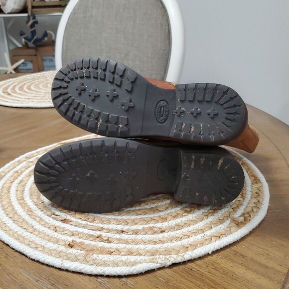 Steve Madden Womans Tropa Leather Lace Up, Round Toe Boot, 7.5 - Picture 8 of 10